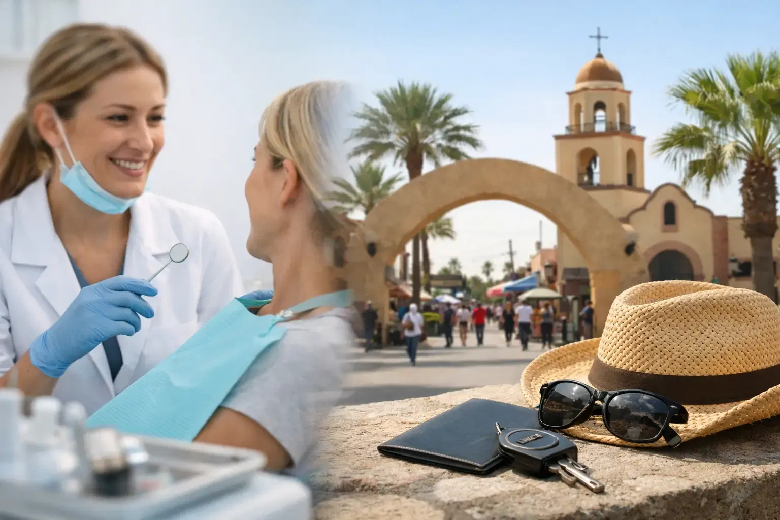 Dental tourism journey to Los Algodones Mexico