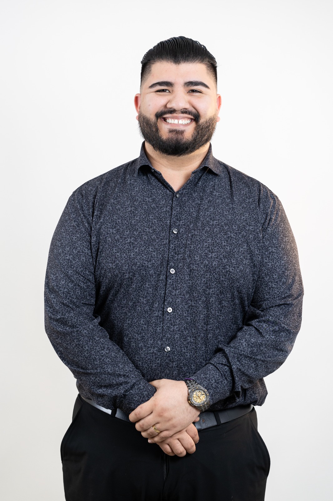 Manny Gutierrez smiling